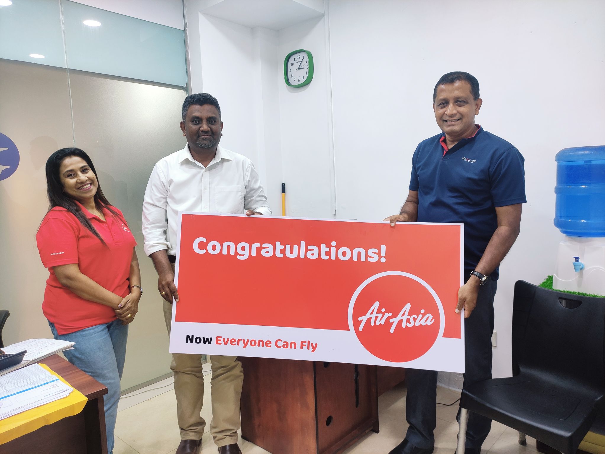 Winner of AirAsia Travel Agent Ticket Draw Competition